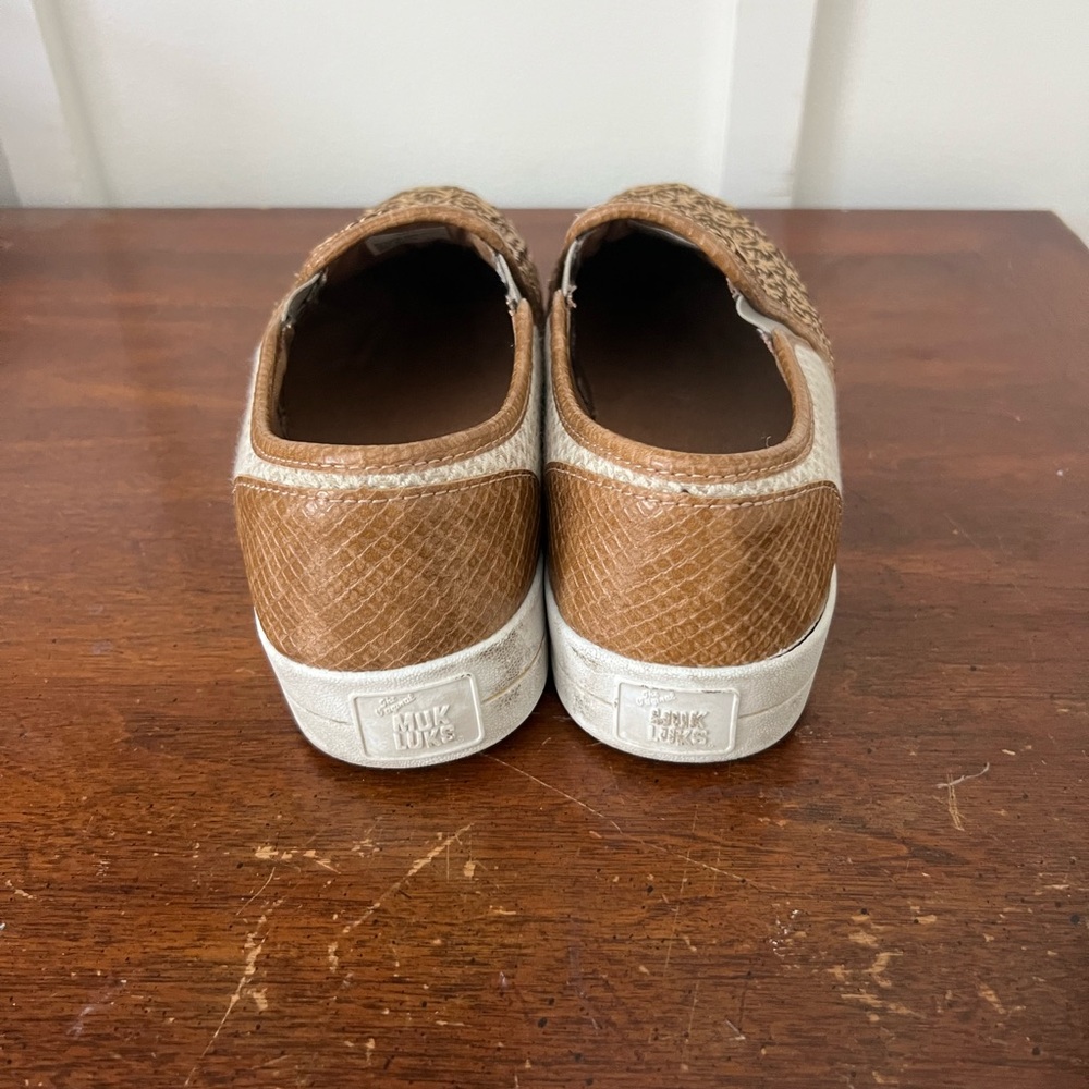 Muk Luks Women's Woven Slip-On Loafers size 8 - Picture 3 of 7